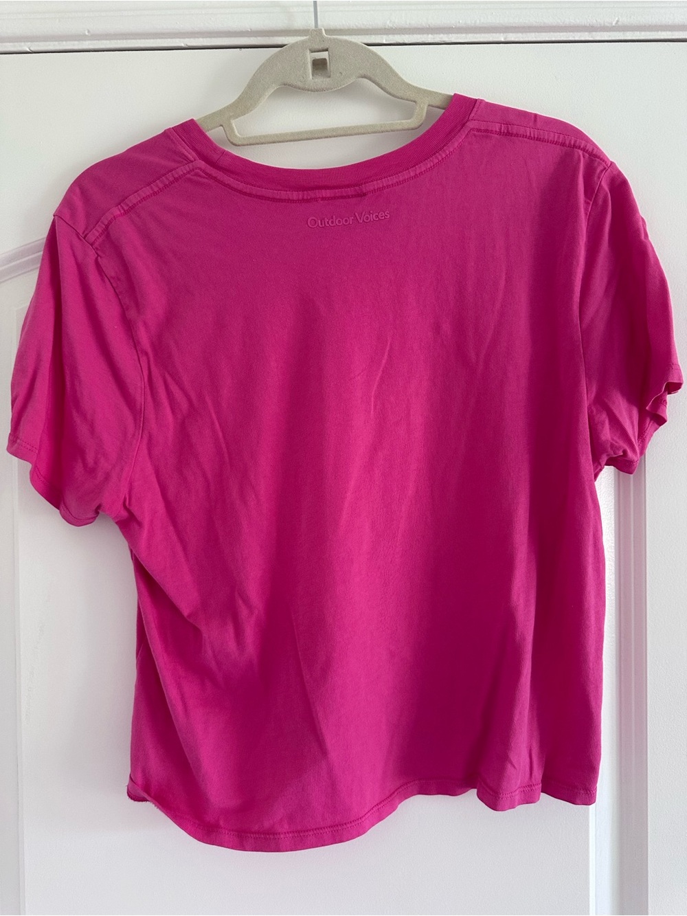 Outdoor Voices Everyday Shortsleeve - Pink - Picture 2 of 3